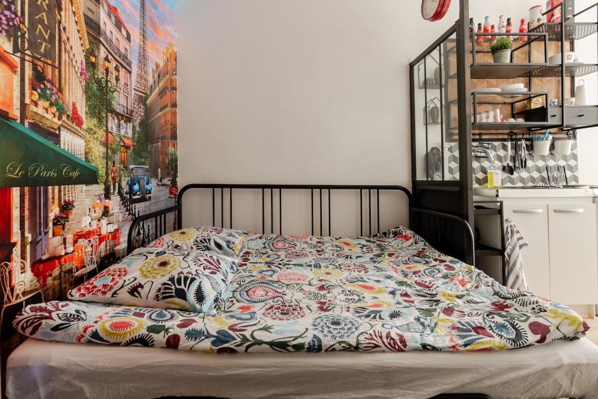 Studio Paris - Metro 7 Cadet - Quartier Faubourg-Montmartre Buitenkant foto